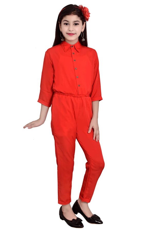 Arshia Fashions Girls Jumpsuit - Image 2