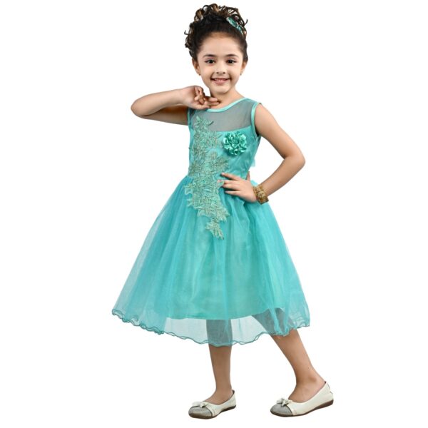 Arshia Fashions Girls Net Frock - Image 2