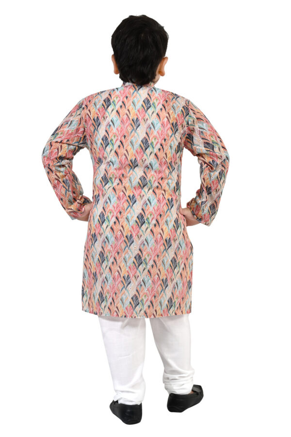 Boys Cotton Kurta Pajama set - Image 3